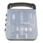 Juego de herramientas portátiles con tapa transparente 22 en 1, kit de herramientas para el hogar - Imagen 2