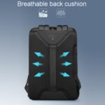 BANGE BG-2913 Mochila de viaje al aire libre con doble hombro para hombre, bolsa informal para ordenador portátil para viajes de negocios - Imagen 5