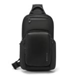 BANGE BG-7718 Bolso tipo cartera para hombre, bolso de pecho, mochila deportiva informal de gran capacidad con un solo hombro