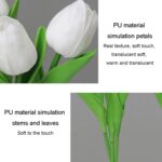 Tulipán LED luz nocturna decoración interior lámpara para dormir simulación flor luz ambiental, Tulip - Imagen 3
