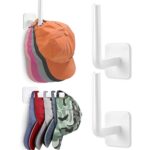 Gancho para estante colgante autoadhesivo para pared, sombrero de béisbol, 2 uds.