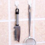 Cuchillo de pelar multifuncional de acero inoxidable, raspador de frutas y verduras para el hogar, abridor de botellas - Imagen 7