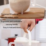 Hogar cocina arroz lavado tamiz arroz lavadora convección plástico arroz Panner - Imagen 4
