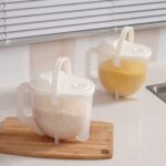 Hogar cocina arroz lavado tamiz arroz lavadora convección plástico arroz Panner - Imagen 6