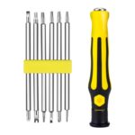 Herramienta de reparación Lote de tornillos Juego de cuchillos para tornillos multiusos, 6 In 1 80mm