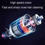 Recortador de pelo de nariz eléctrico, afeitadora de pelo de nariz, afeitadora de cejas motorizada, herramientas de limpieza Nasal - Imagen 10