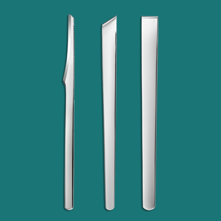 TBD0604300904.jpg Cuchillo de pedicura, juego de cortaúñas con pincho, herramientas de eliminación de callos para el hogar, 3 In 1 - Imagen 1