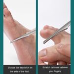 Cuchillo de pedicura, juego de cortaúñas con pincho, herramientas de eliminación de callos para el hogar, 3 In 1 - Imagen 6
