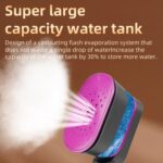 Vaporizador de ropa de mano con tanque de agua de 1000W y 60ml con panel de planchado giratorio, 220V EU Plug - Imagen 5