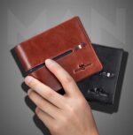 BULL CAPTAIN 0200 Cartera de piel de vaca de gran capacidad con ranura para múltiples tarjetas, tarjetero antirrobo RFID - Imagen 11