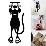 Tarjeta de etiqueta de marcador de gatito de acrílico hueco