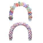 Juego de soporte para arco de globos de 108 x 120 pulgadas, accesorios de decoración para fiestas navideñas - Imagen 6