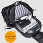 WEIXIER 2122 Bolso bandolera informal de un solo hombro, bolso impermeable para motocicleta de gran capacidad - Imagen 11