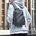 WEIXIER 2122 Bolso bandolera informal de un solo hombro, bolso impermeable para motocicleta de gran capacidad - Imagen 14