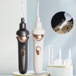 Juego de Herramientas de limpieza de oídos para niños con pala eléctrica LED mejorada luminosa, Luminous Upgraded (White) - Imagen 2