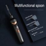 Juego de Herramientas de limpieza de oídos para niños con pala eléctrica LED mejorada luminosa, Luminous Upgraded (Black Gray) - Imagen 7
