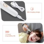 Juego de Herramientas de limpieza de oídos para niños con pala eléctrica LED mejorada luminosa, Luminous Upgraded (Black Gray) - Imagen 8