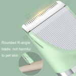 Afeitadora eléctrica multifuncional para mascotas, cortadora de pelo para perros y gatos, 4-in-1 White - Imagen 7