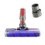 Cabezal de cepillo para piso de aspiradora con luz verde, For Dyson V10 Slim V12 Slim