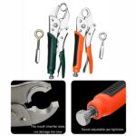 Alicates para calefacción de suelo Alicates de instalación de limpieza para extracción de tuberías de calefacción Manual, 6 Point - Imagen 3