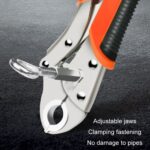 Alicates para calefacción de suelo Alicates de instalación de limpieza para extracción de tuberías de calefacción Manual, 6 Point - Imagen 4