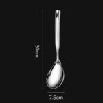 Kacheeg Hogar Espátula de Acero Inoxidable Utensilios de Cocina Herramientas de Cocina, Rice Spoon - Imagen 2