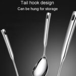 Kacheeg Hogar Espátula de Acero Inoxidable Utensilios de Cocina Herramientas de Cocina, Rice Spoon - Imagen 5