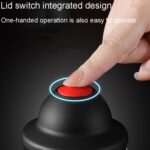 Kacheeg Batidor de café eléctrico de acero inoxidable Mezclador de espuma de leche para batir portátil - Imagen 4