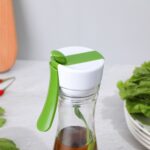 Taza mezcladora de ensalada, botella agitadora de salsa de vinagre con báscula para cocina, 101-200ml - Imagen 6