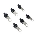 6 unids/pack Universal chaqueta cremallera tirador plástico cremallera herramienta de costura