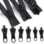 6 unids/pack Universal chaqueta cremallera tirador plástico cremallera herramienta de costura - Imagen 6