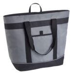 Bolsa de hielo plegable de tela Oxford, bolsa de hielo de papel de aluminio de mano, bolsa de mano para Picnic de gran capacidad, bolsa aislante para almuerzo resistente al agua y a la suciedad