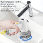 Cepillo de limpieza eléctrico inalámbrico de mano multifuncional - Imagen 5