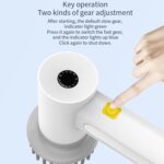 Cepillo de limpieza eléctrico inalámbrico de mano multifuncional - Imagen 6