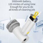 Cepillo de limpieza eléctrico inalámbrico de mano multifuncional - Imagen 10