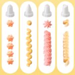 Juego de horneado multifuncional para hacer galletas caseras, 8 In 1 - Imagen 8