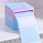 256 unidades/caja de notas adhesivas extraíbles, papel para billetes de notas de oficina - Imagen 2