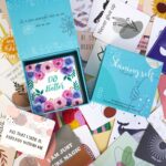 50 hojas de tarjetas inspiradoras para mujeres que afirman un juego de tarjetas de felicitación de aliento positivo en inglés, KP003 - Imagen 2