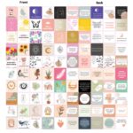 50 hojas de tarjetas inspiradoras para mujeres que afirman un juego de tarjetas de felicitación de aliento positivo en inglés, KP003 - Imagen 4