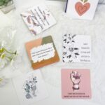 50 hojas de tarjetas inspiradoras para mujeres que afirman un juego de tarjetas de felicitación de aliento positivo en inglés, KP003 - Imagen 6