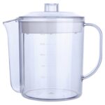 Hervidor de sopa con trampa de grasa para cocina, con colador, separador de grasa, taza con filtro, 1500ml