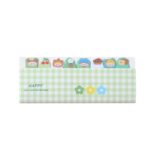 120 hojas/juego de marcadores de página de notas adhesivas Kawaii, banderas de archivos grabables y reposicionables, Girl