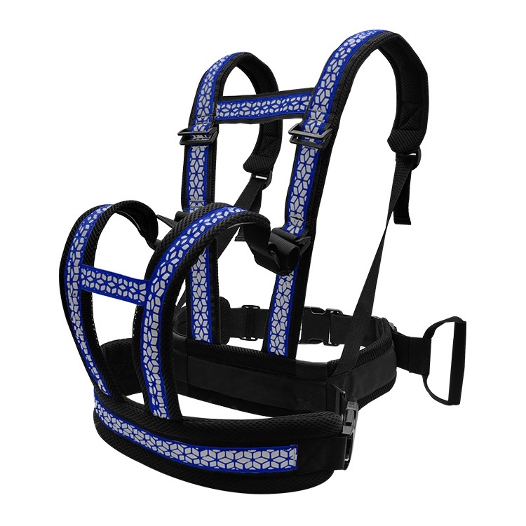 TBD0604385303.jpg Arnés de seguridad para montar con correa para niños anticaída para motocicleta, Dark Blue - Imagen 1