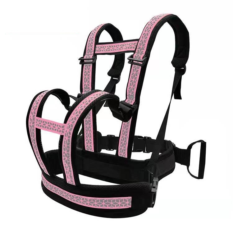 TBD0604385305.jpg Arnés de seguridad para montar con correa para niños anticaída para motocicleta, Pink - Imagen 1