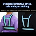 Arnés de seguridad para montar con correa para niños anticaída para motocicleta, Light Blue - Imagen 5