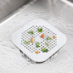 Almohadilla de drenaje para suelo con ventosa, cocina, baño, colador de pelo antiobstrucción, tapones de drenaje para suelo de alcantarillado - Imagen 2