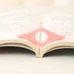 Marcador de pulgar, soporte de libro de acrílico, ayudas de lectura para estudiantes