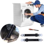 Para lavadora de tambor Whirlpool XQG90-ZS20903W 4 unids/set amortiguador WFC1066CS / CW