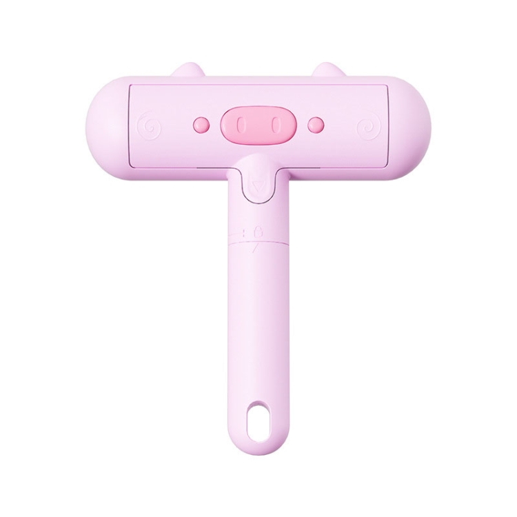 TBD0604428201A.jpg Rodillo lavable portátil para el pelo, pegatina con forma de cerdo, removedor de pelo estático para mascotas - Imagen 1