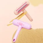Rodillo lavable portátil para el pelo, pegatina con forma de cerdo, removedor de pelo estático para mascotas - Imagen 2